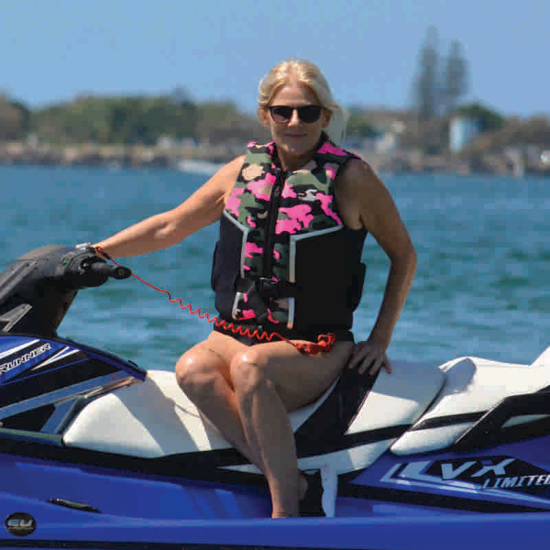 Rogue PFD Life Jacket Pink Camo image 3