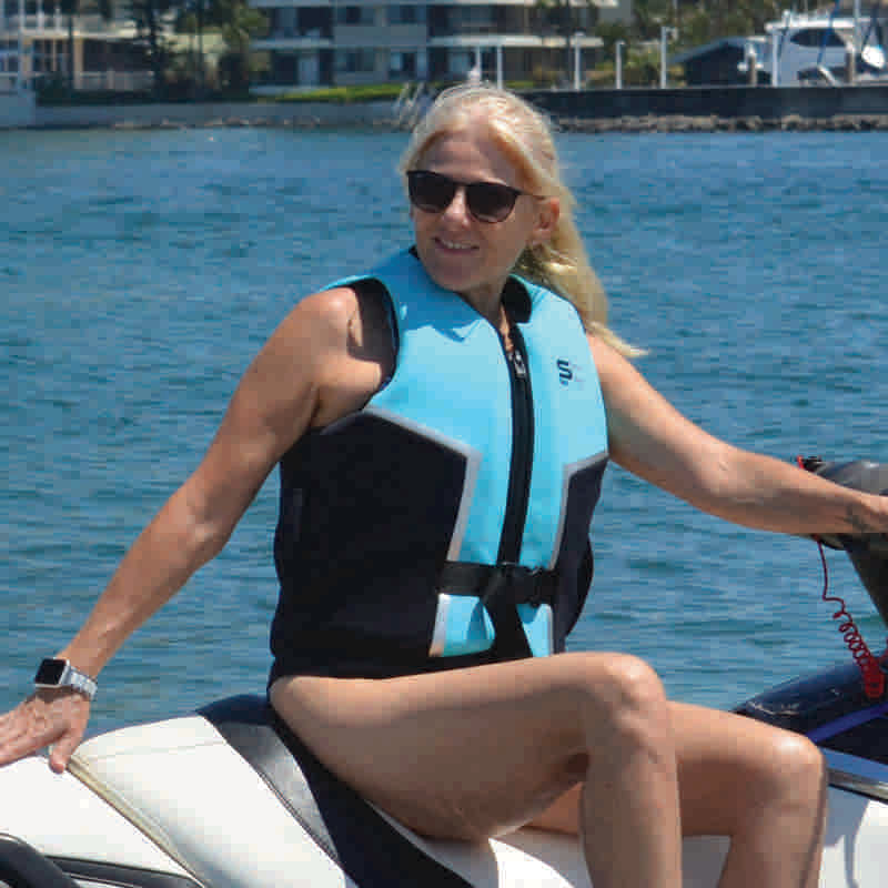 Rogue PFD Life Jacket Turquoise image 3