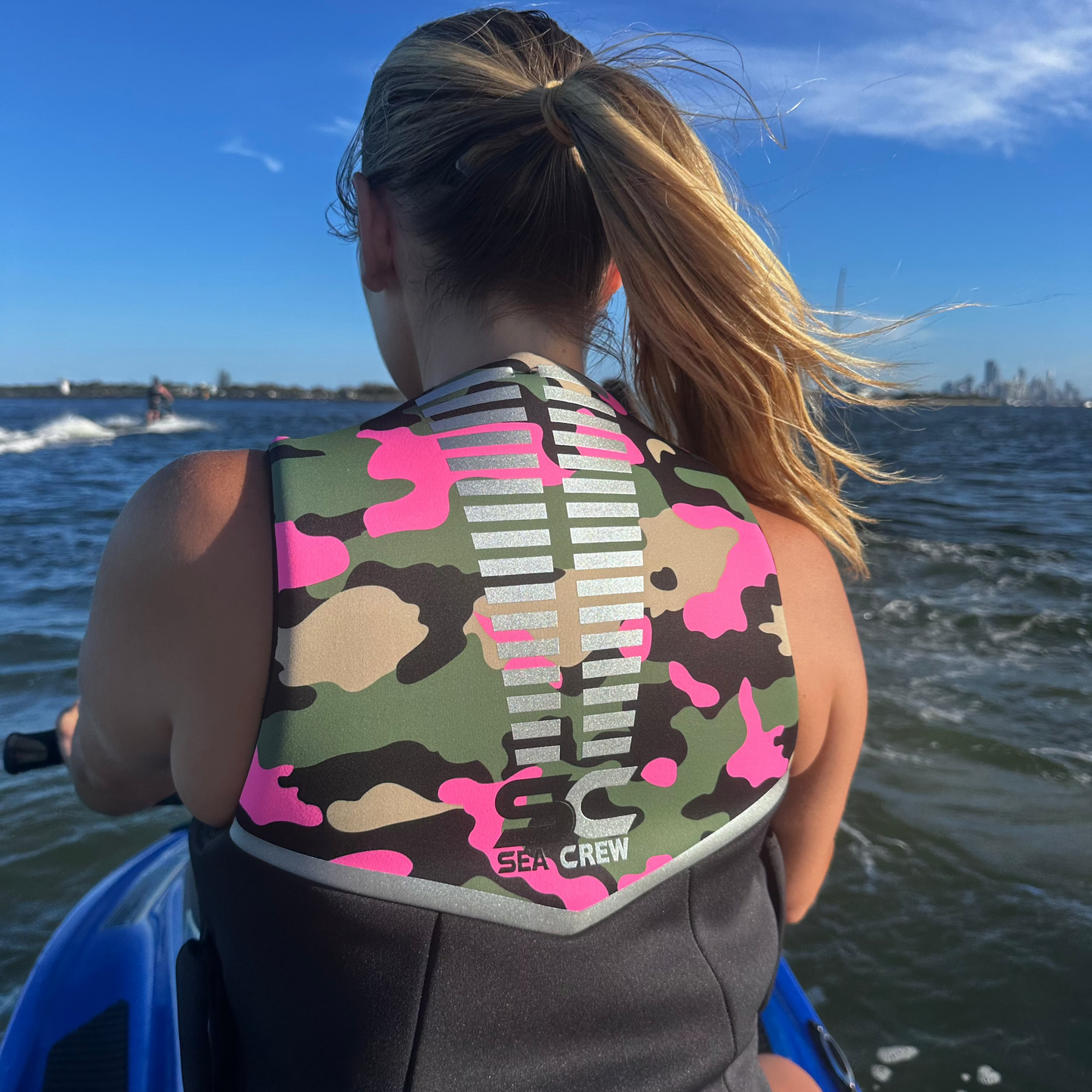 Rogue PFD Life Jacket Pink Camo