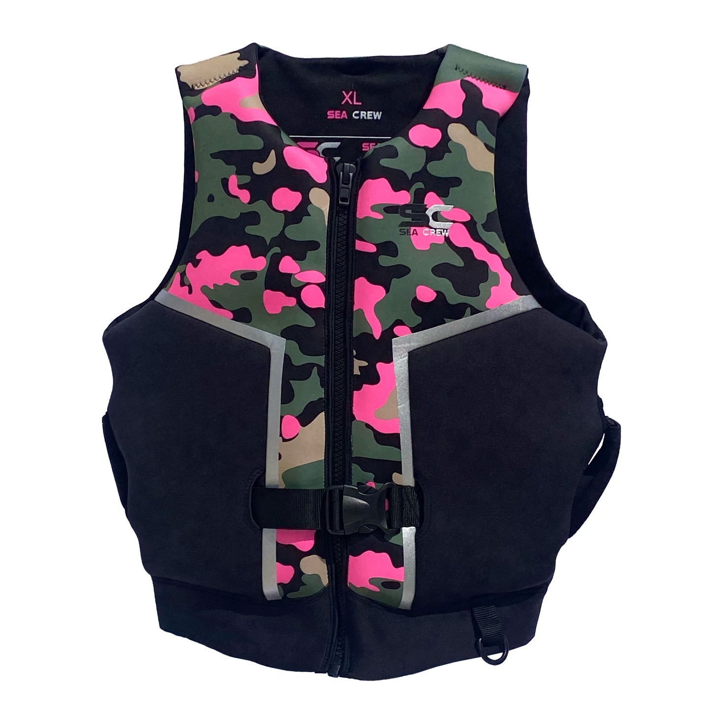 Rogue PFD Life Jacket Pink Camo