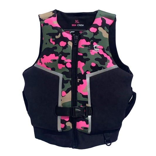 Rogue PFD Life Jacket Pink Camo