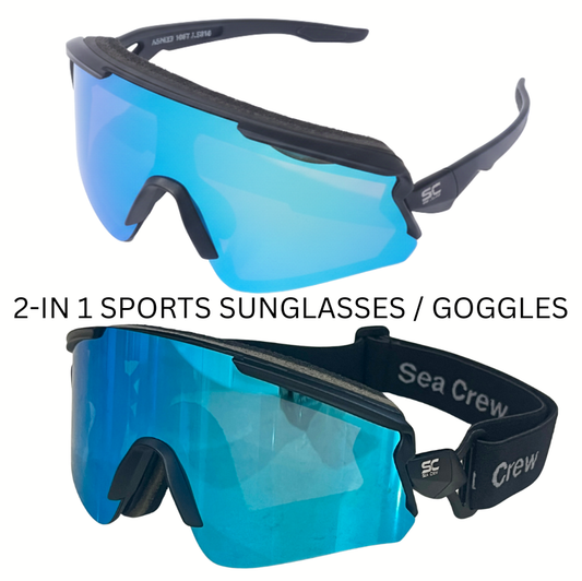 2-IN-1 Sunglasses/Goggles - Black Friday SALE!
