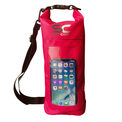 2.5L PVC Dry Bag with Phone Compartment - IP68 Waterproof