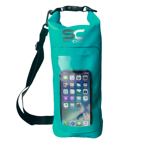 2.5L PVC Dry Bag with Phone Compartment - IP68 Waterproof